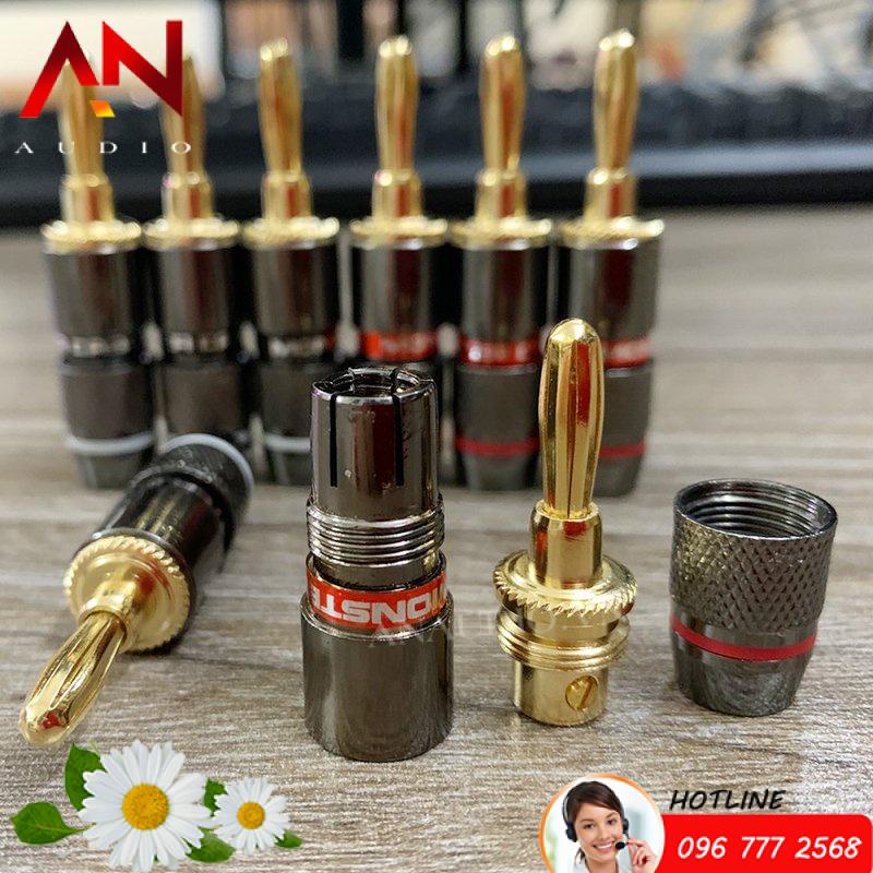 Bộ 8 jack bắp chuối Monster dạng dài - jack bắp chuối| Jack Âm Thanh | Jack Loa