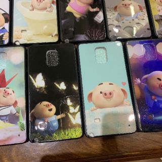 Ốp Samsung Note4 dẻo viềng hình bóng kute(chọn ngẫu nhiên)