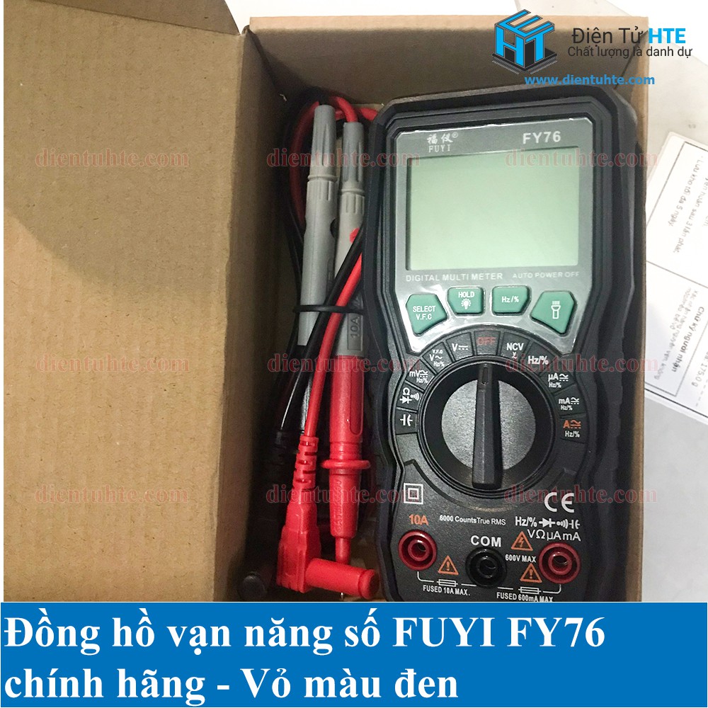 Đồng hồ vạn năng số FUYI FY76 Chính hãng - Bảo hành 12 tháng