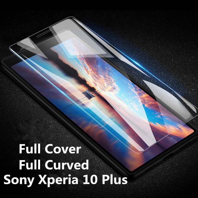 Bán cho Sony Xperia 10 Plus Full Cover Full Bảo vệ màn hình cong Kính cường lực