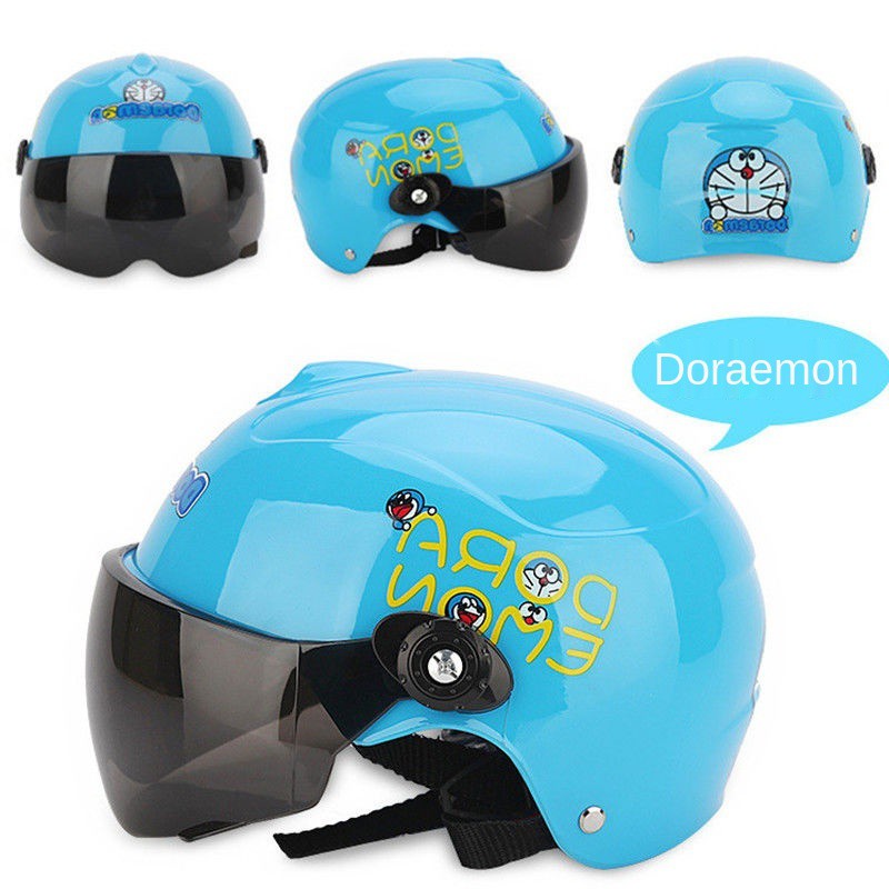 [spot quick hair] mũ bảo hiểm trẻ em xe đạp điện cho nam và nữ xe ô tô chạy pin mũ bảo hiểm trẻ em xe tay ga