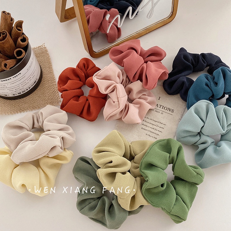 Dây Cột Tóc Thiết Kế Đơn Giản Ngọt Ngào Dễ Phối Đồ