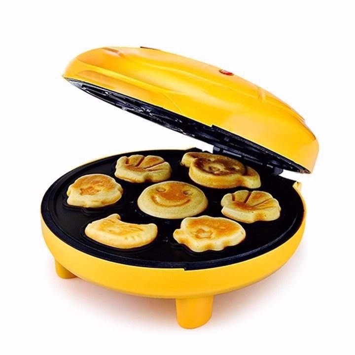 [GIÁ SỈ] Máy nướng bánh hình thú - máy nướng bánh bông lan 6 khuôn hình