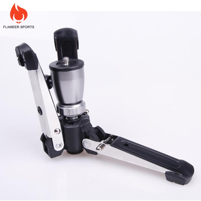 Flameer Sports  Portable 1/4inch Screw 3 Legs 3 Feet Tripod Monopod Unipod Base Stand