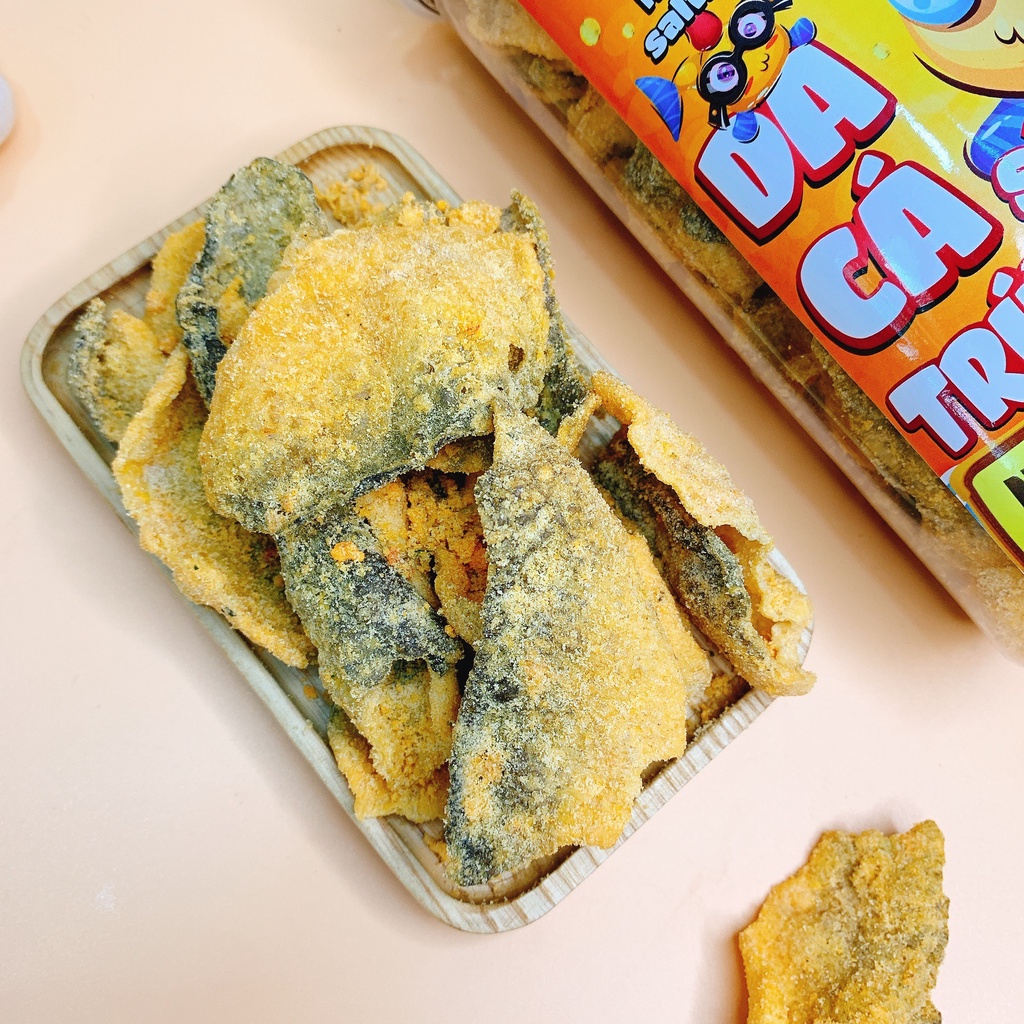 Da Cá Trứng Muối - Hủ 200G - Ship Hỏa Tốc
