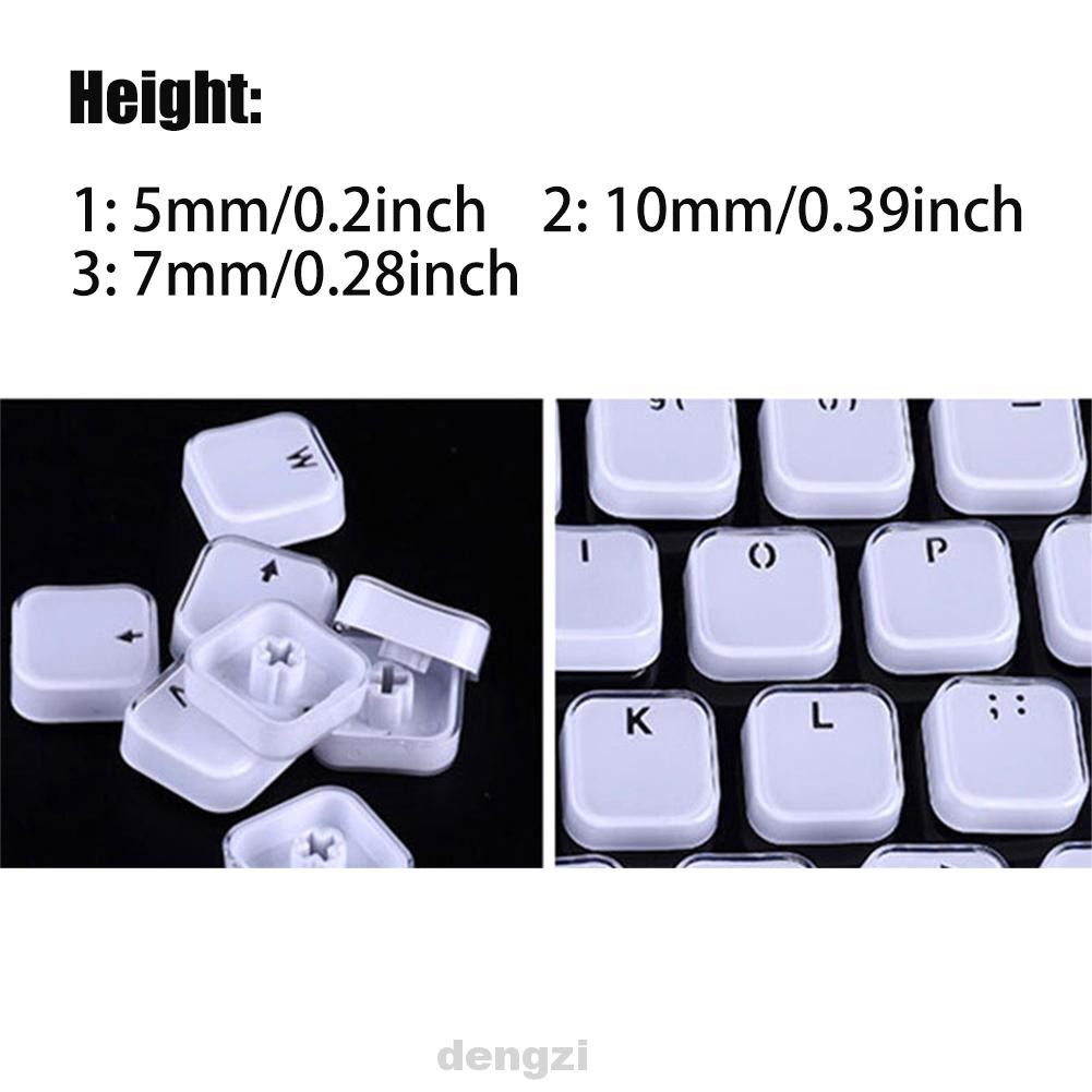 104 Keys Home Decorative Fashion Replacement Backlit Retro Office Translucent Mechanical Keyboard Keycap