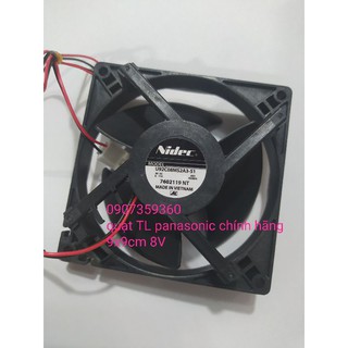 quạt tủ lạnh Panasonic DC 8v chính hãng 9x9cm