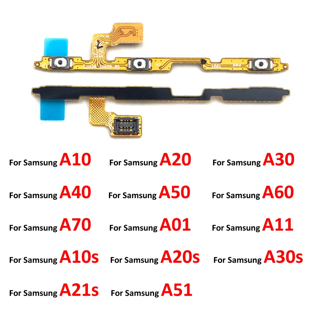 Mạch Nút Âm Lượng Cho Điện Thoại Samsung A10 A20 A30 A40 A50 A70 A01 A11 A10s A20s A21s A30s A51 A21 A31 A71 A02s