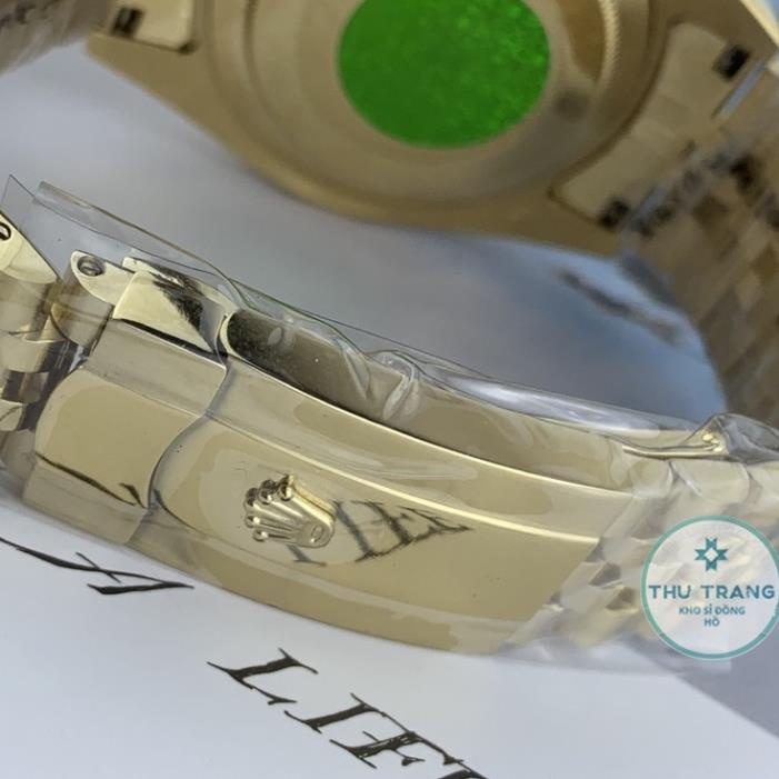 Đồng hồ nam Rolex mẫu cơ Automatic máy Nhật dòng Classic 3D bản Gold siêu nét