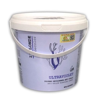 BỘT TẨY KHỬ ÁNH VÀNG ELGON DE-COLOR BLUEBERRY BLEACH ANTI YELLOW 500G