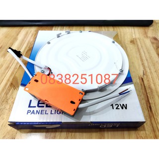Đèn Led Panel Downlight Âm Trần 3 chế độ màu 12w Phi 150mm