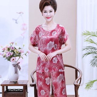 Đồ bộ Lụa satin mặc nhà sang trọng
