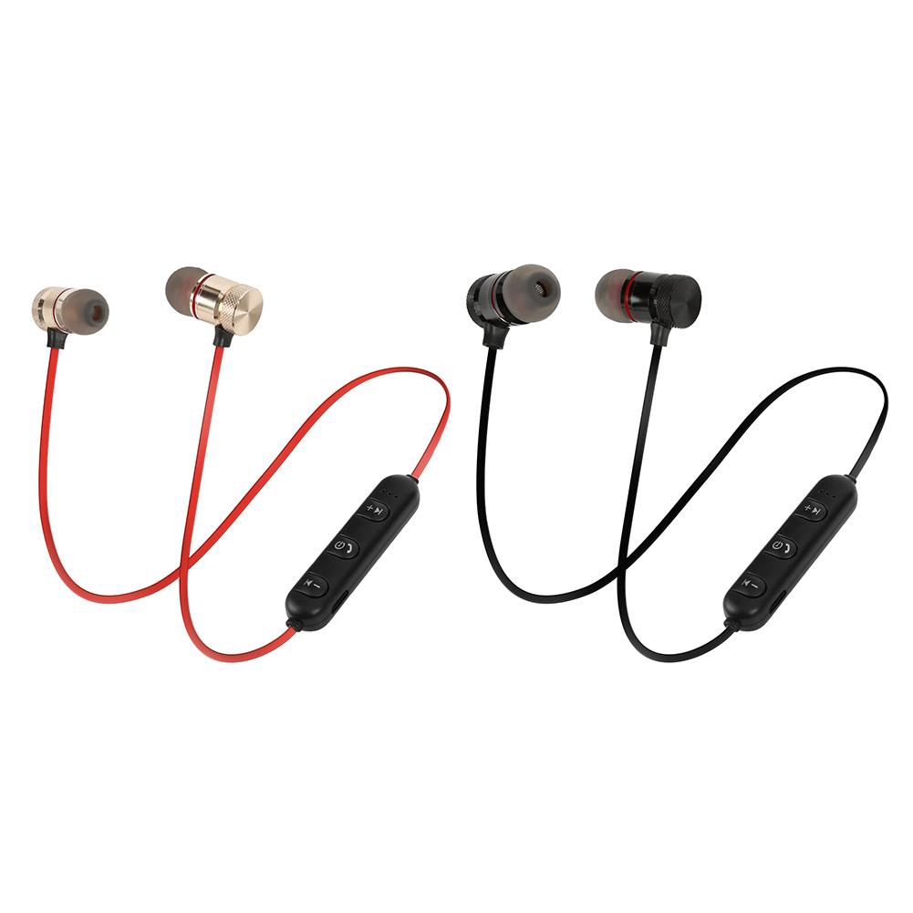 M5 Wireless Bluetooth Earphones Magnetic Attraction Handsfree Headset w/Mic