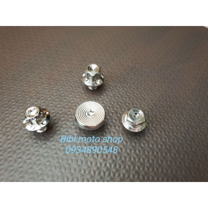 Ốc chân kiếng inox 304 không gỉ có nhiều mẫu gắn các dòng xe máy