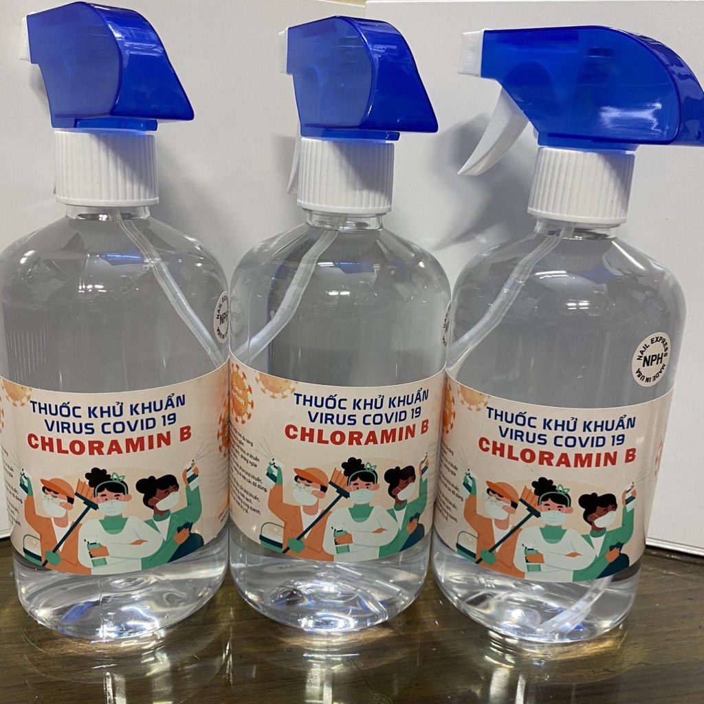 * Chuyên sản xuất cung cấp sỉ và lẻ toàn quốc * Xịt kháng khuẩn CLORAMIN B 500ML