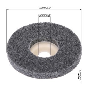 Bánh nỉ đánh bóng inox 100mm