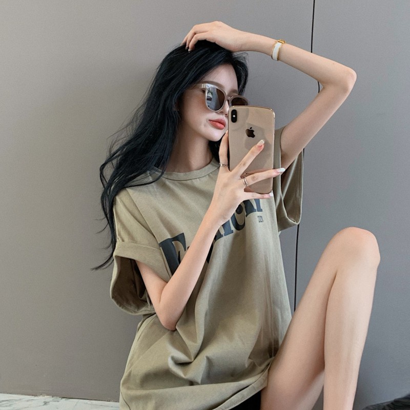 Áo Thun COZOK Tay Ngắn In Chữ Thời Trang Trẻ Trung