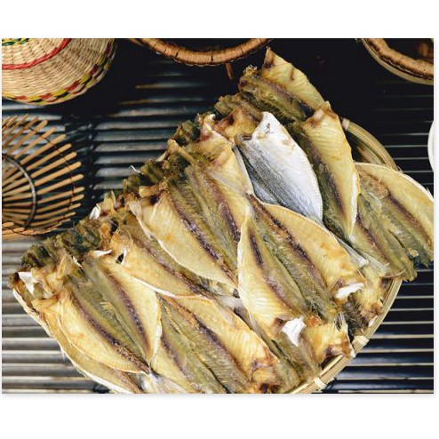 Cá Chỉ Vàng Sống, Khô cá chỉ vàng🌴loại ngon🌴 thượng hạng, vị ngọt, thịt thơm ngon, đảm bảo an toàn thực phẩm.