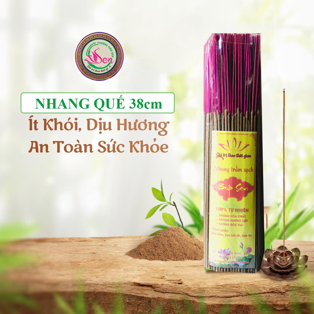 Hương Quế Sạch Xứ Huế túi 0,8 kg - Trầm Hương Búp Sen