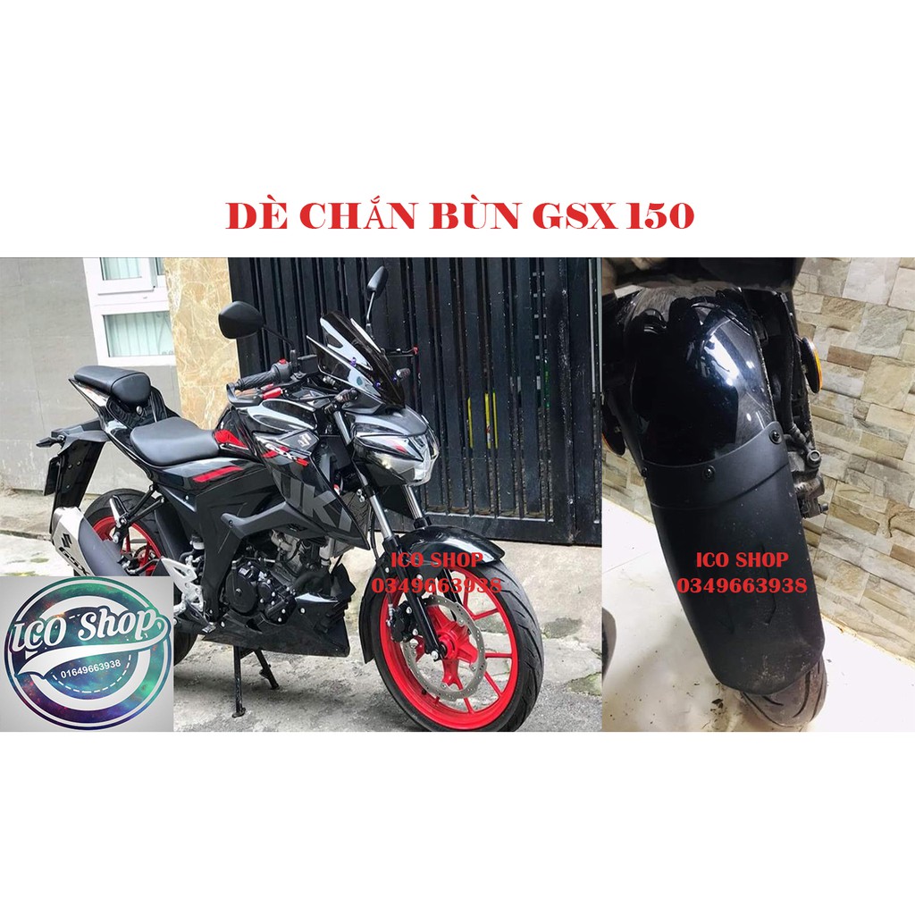 Dè chắn bùn Fz150, Fz155i, Satria, sonic, EX 135, Ex 2019, Raider, TFX, Suzuki 150, Rebell 300