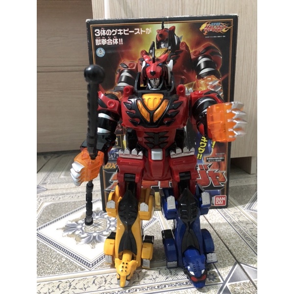 Mô hình DX Gecki Touja- Siêu nhân  quyền thú- Gekiranger- Chính hãng Bandai