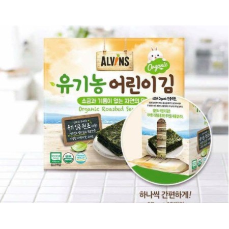 Rong biển hữu cơ tách muối Alvin Hàn Quốc