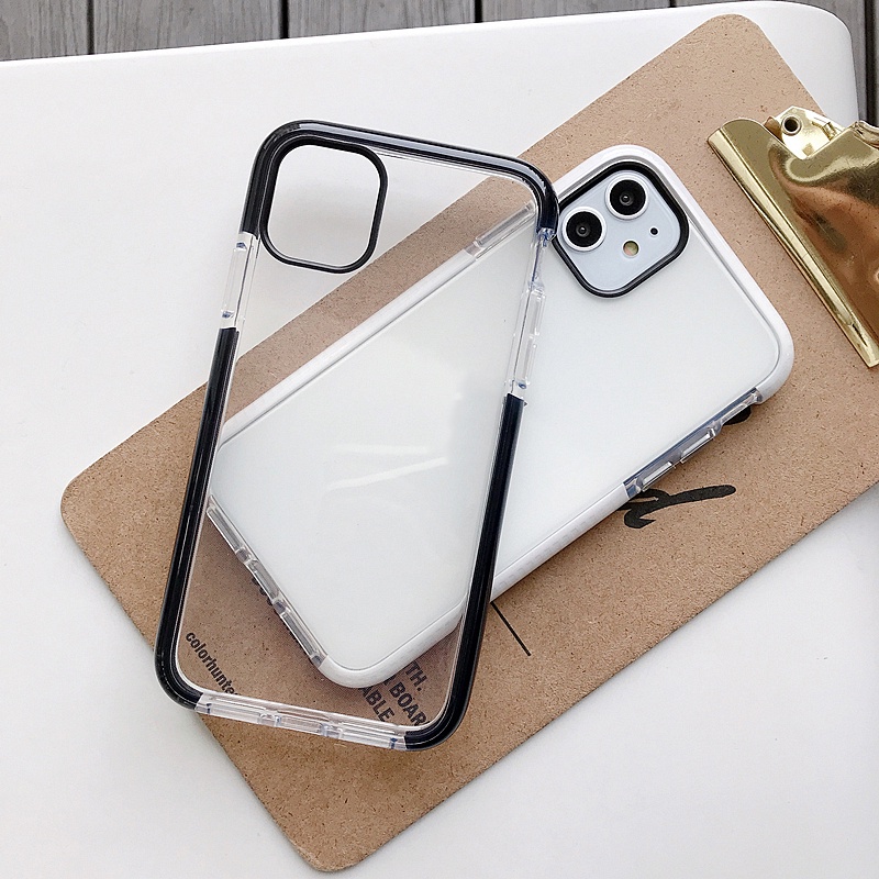 Ốp điện thoại chống sốc mềm trong suốt thích hợp cho iPhone 13 12 11 Pro Max XS MAX XR X 8 7 Plus + SE 2020