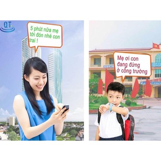 ĐỒNG HỒ ĐỊNH VỊ TRẺ EM- CHỐNG NƯỚC-NGHE GỌI- ĐỊNH VỊ- TẬP TÍNH TOÁN