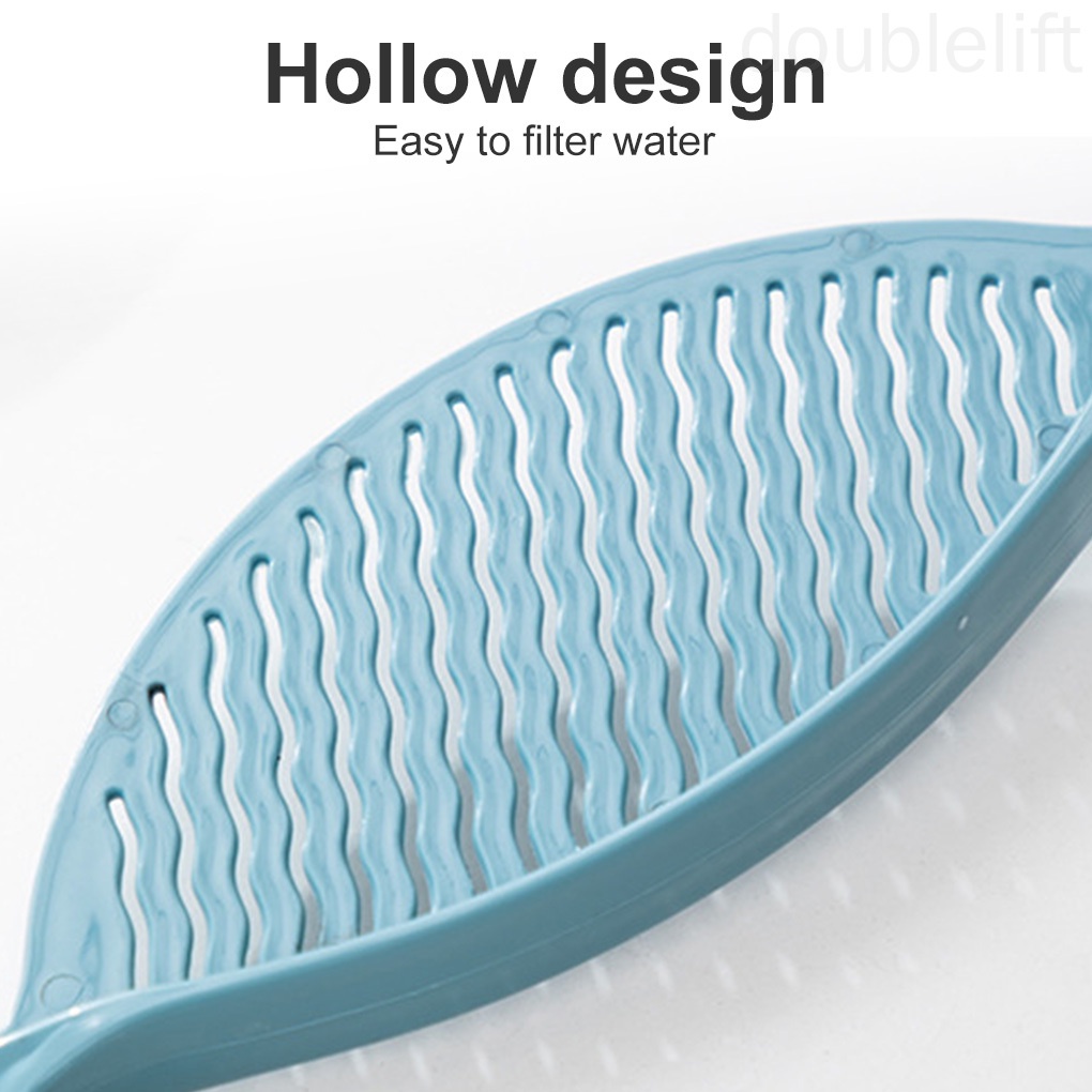 Tấm Lọc Thức Ăn Bằng Nhựa Thiết Kế Đục Lỗ Chống Tràn Tiện Dụng Cho Nhà Bếp