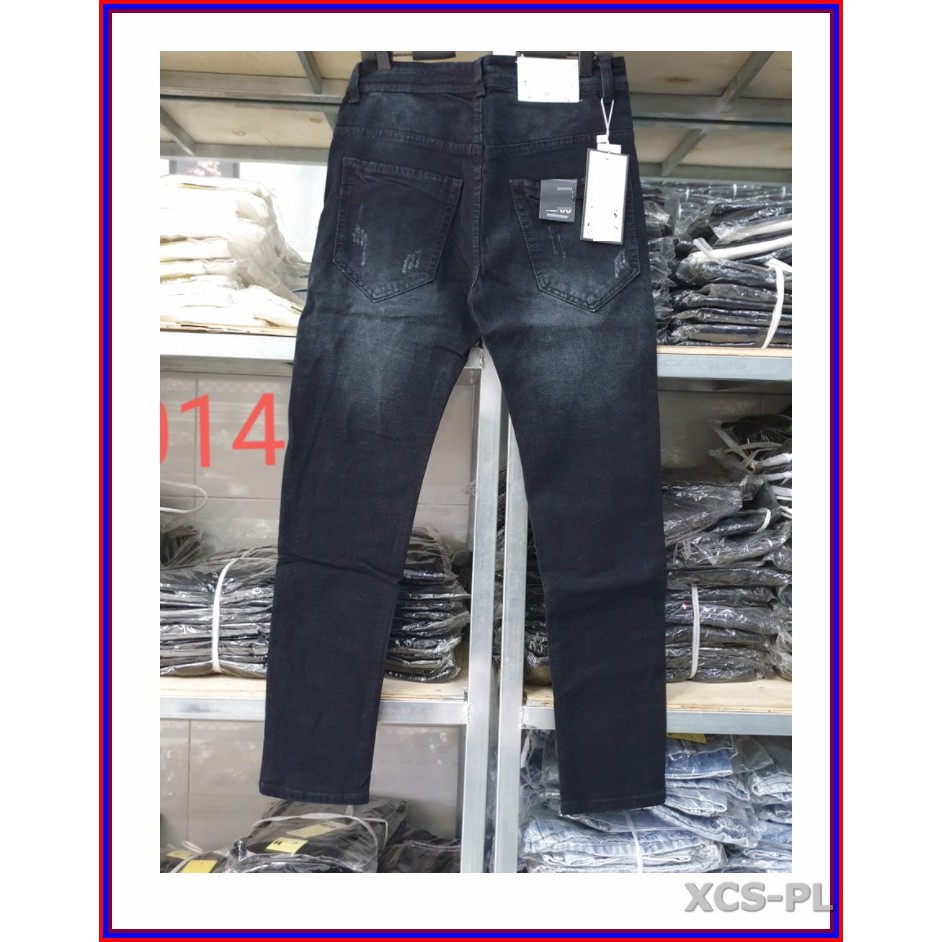 Quần jean nam cao cấp RÁCH KIỂU 2014 không xù lông, không ra màu, chất giãn tốt 2014-S3-21