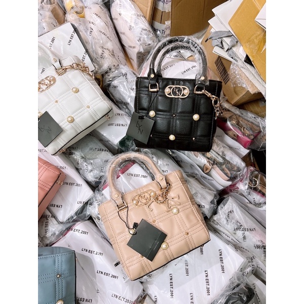 Túi lyn lady hạt ngọc