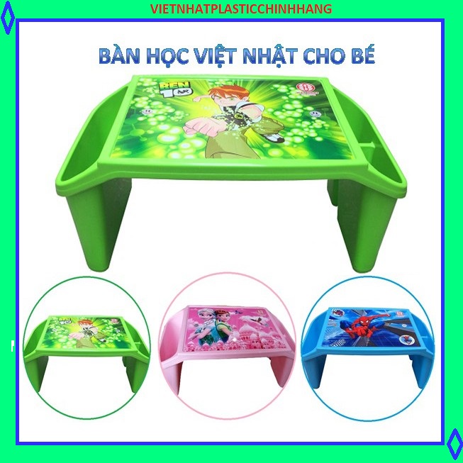 Chọn Màu - Bàn học cho trẻ Size lớn Việt Nhật Plastic bàn học nhựa có ngăn để bút viết - Bàn học trẻ em size lớn
