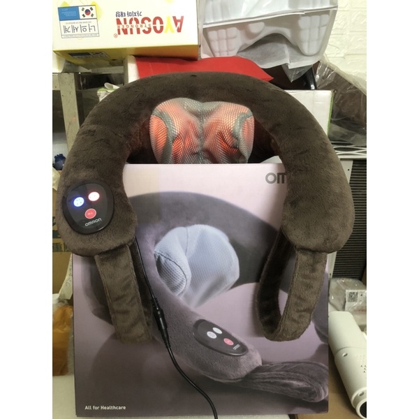 Đai massage cổ gáy omron nội địa Nhật mới full box
