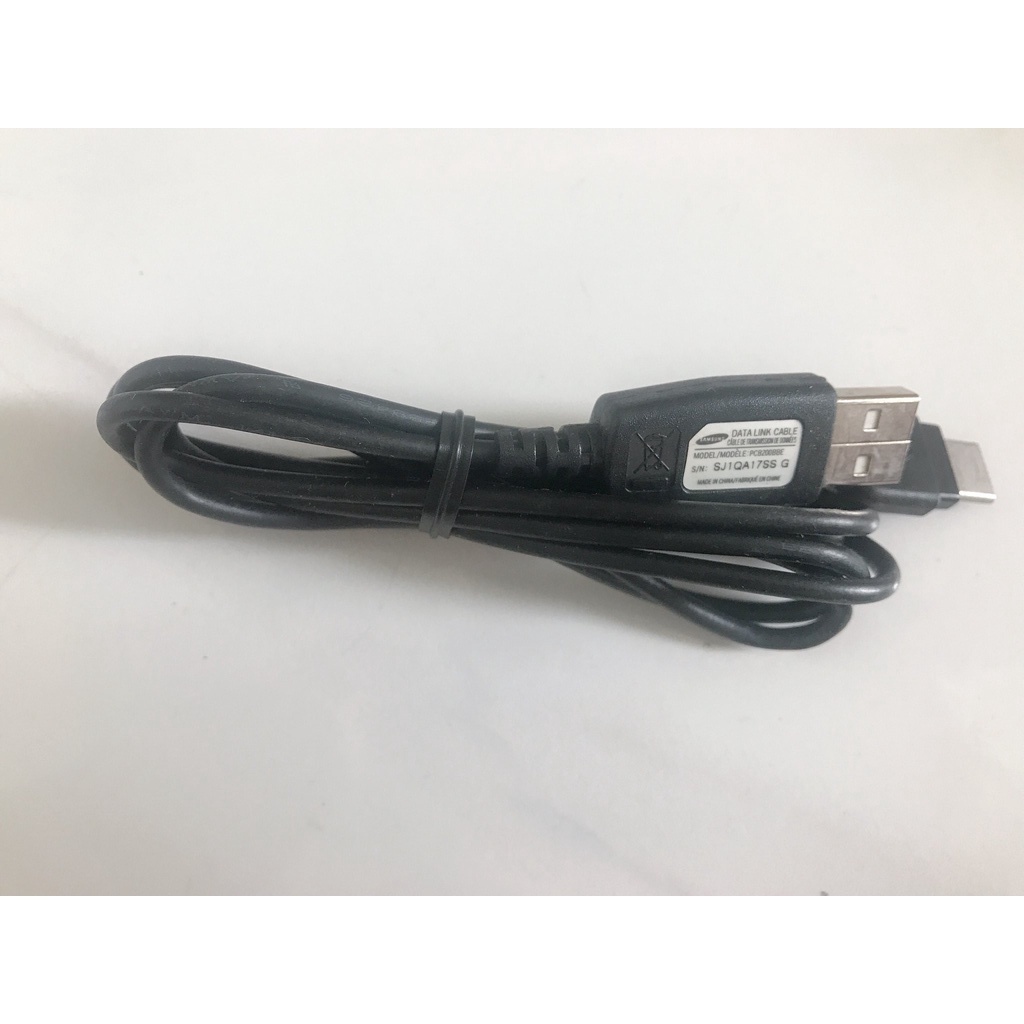Cáp sạc Samsung chân dẹp E210, S3600i,...