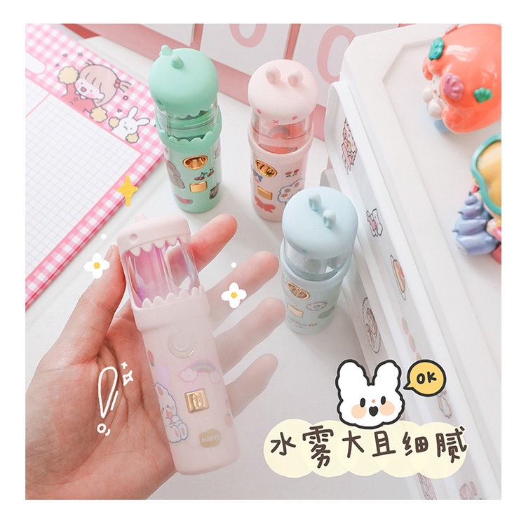 Máy phun sương nano cấp ẩm cầm tay thiết kế nhỏ gọn dễ thương cho nữ | BigBuy360 - bigbuy360.vn