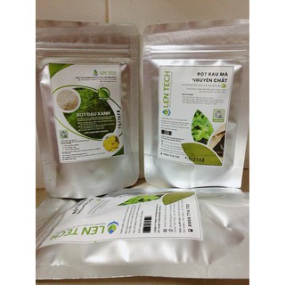 COMBO BỘT RAU MÁ ĐẬU XANH LENTECH