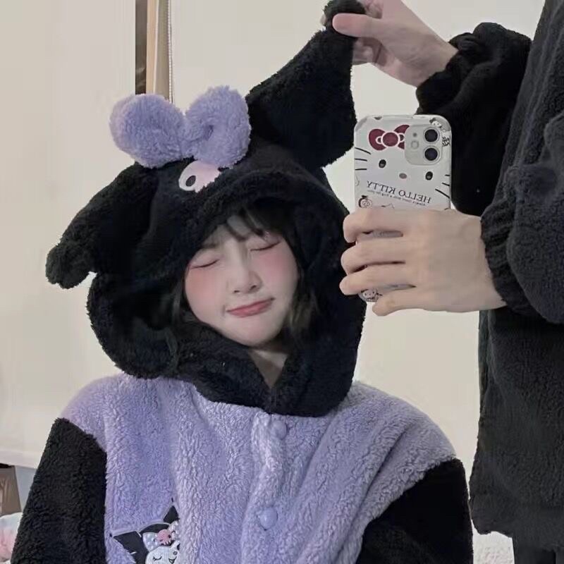 Váy ngủ bông có tai