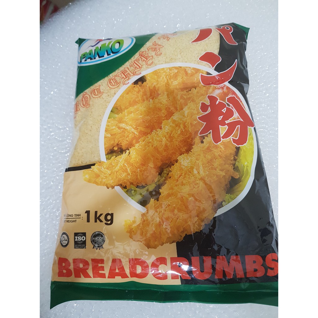 Bột Chiên Xù Vàng Panko gói 1kg Dùng Tẩm xù Gà/Tôm