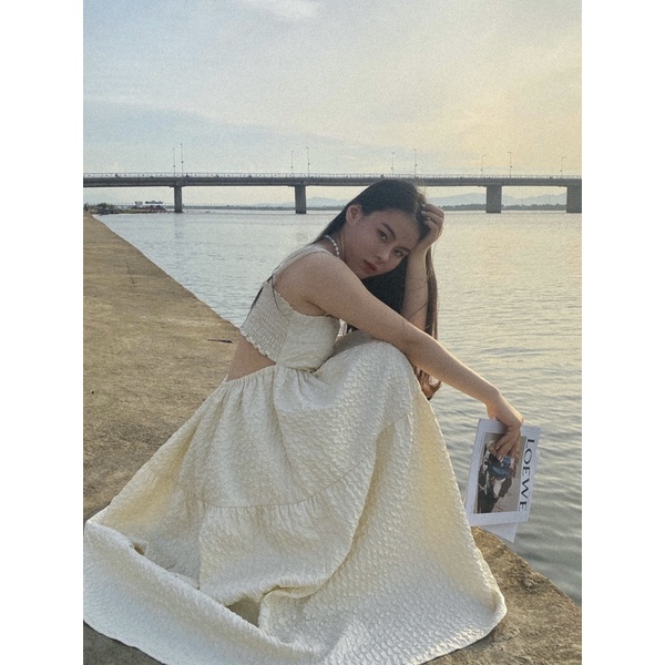 Đầm 2 dây kiểu Laylar dress