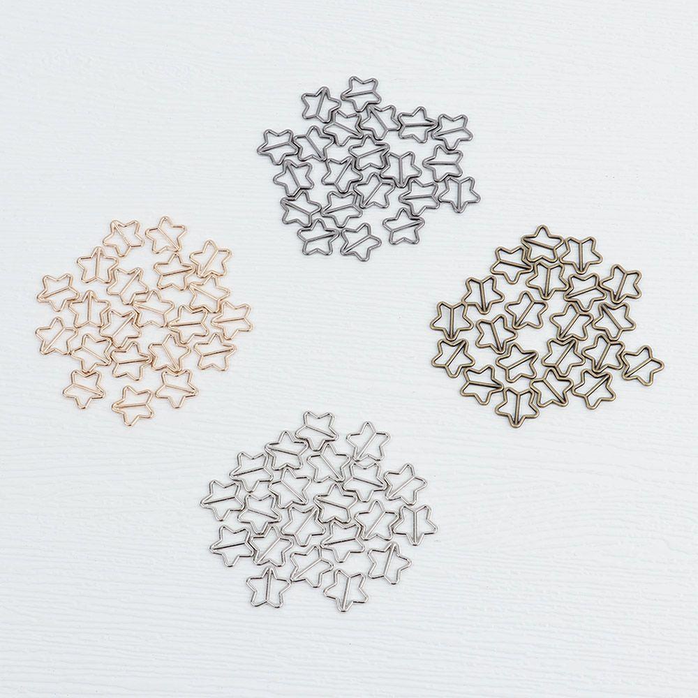 Set 20 Móc Khóa Ba Cánh Mini Siêu Mỏng 4 Màu Tùy Chọn Cho Búp Bê