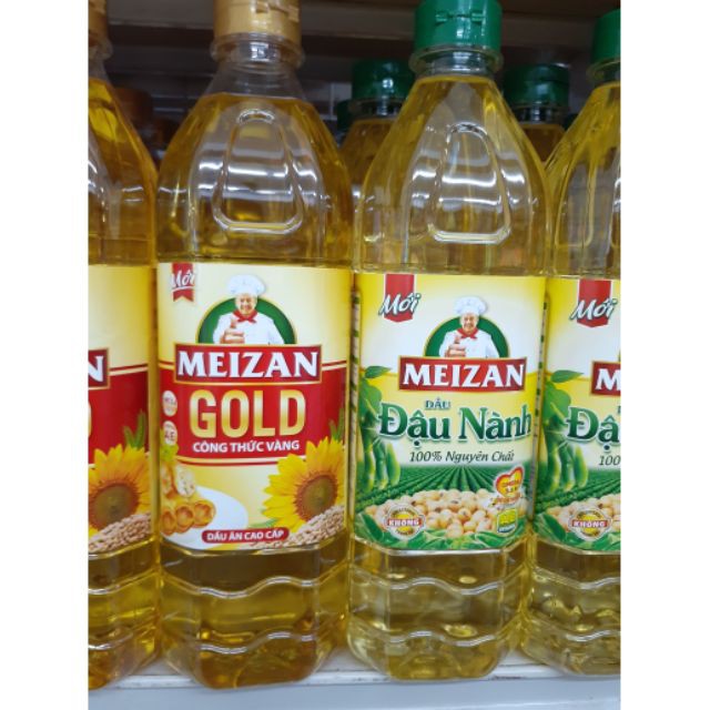 DẦU ĂN MEIZAN 1L (Cam kết hàng chính hãng)