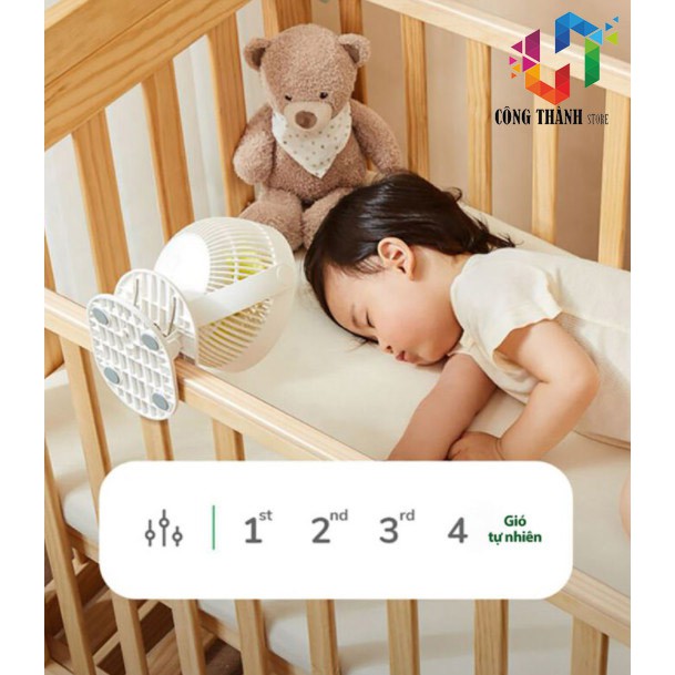 [Hàng Chính Hãng] Quạt kẹp bàn, kẹp xe đẩy xoay 720 độ FA18 -Dung lượng pin 4000mAh vô cùng tiện lợi | BigBuy360 - bigbuy360.vn