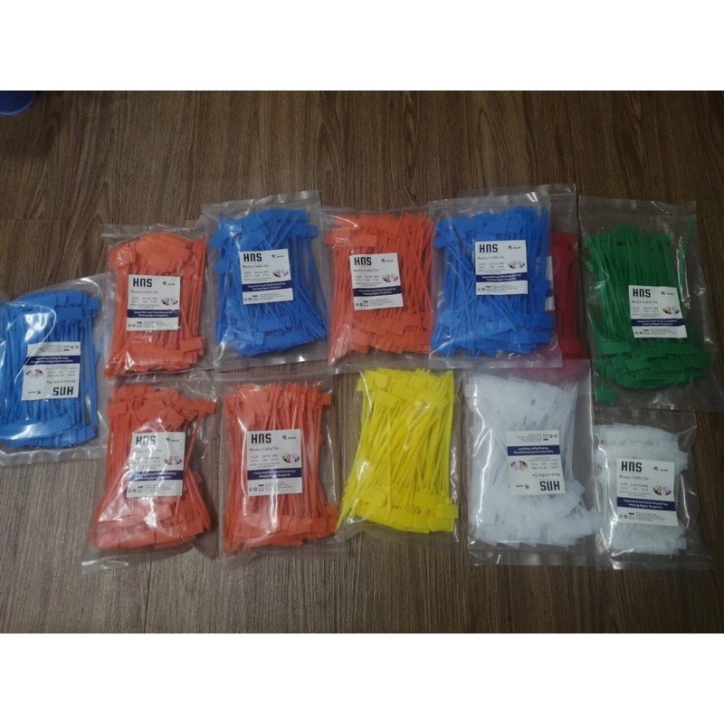 100 dây rút nhãn - dây rút vuông -dây thít nhãn -dây rút đánh dấu -dây thít đánh dấu