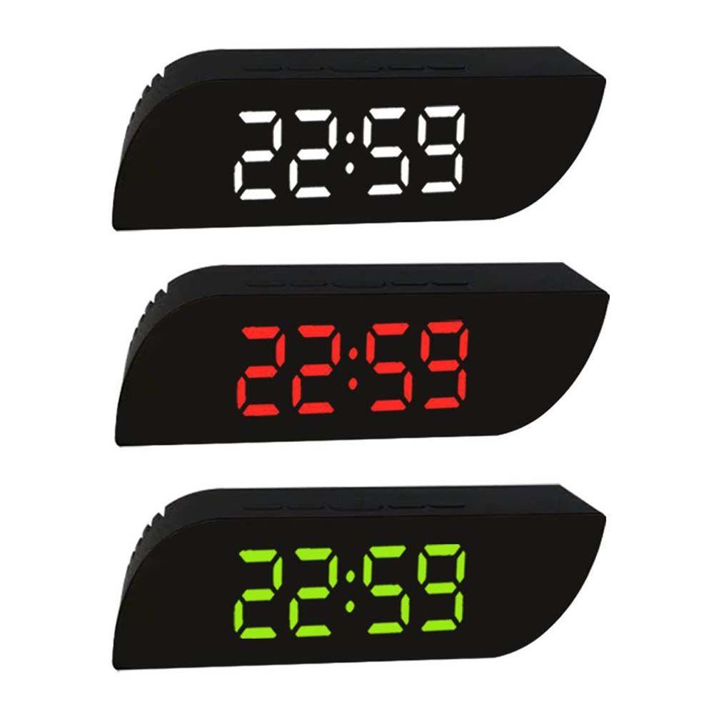 SUENIN Đồng Hồ Báo Thức Kỹ Thuật Số Đèn LED Nền Kỹ Thuật Số Trang Trí Nhà Cửa