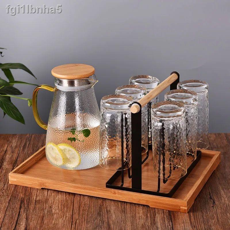 Phòng khách giá treo tách trà cốc gia đình kệ lưu trữ nước sáng tạo úp ngược thoát Khay bằng sắt