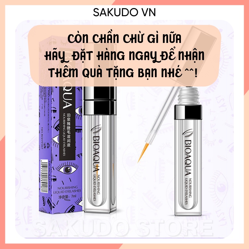 Serum dưỡng mi giúp lông mi dài dày đẹp tự nhiên ,tinh chất dưỡng mi dài và dày SKD017