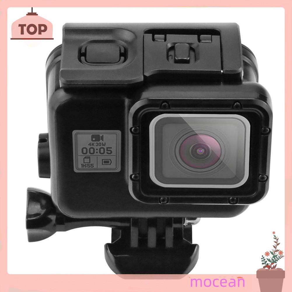 Ốp Lưng Chống Nước 45m Cho Gopro Hero 7 6 5 - Màu Đen