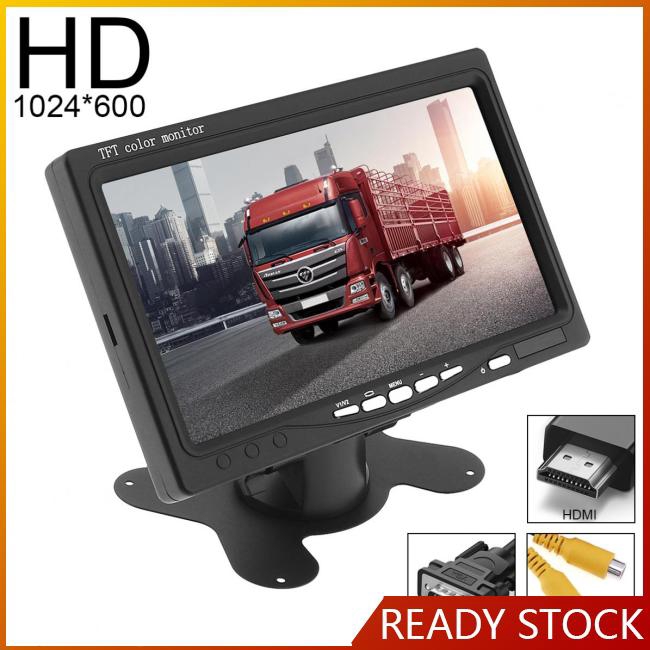 Màn hình TFT LCD HD 7 Inch siêu mỏng cho xe hơi