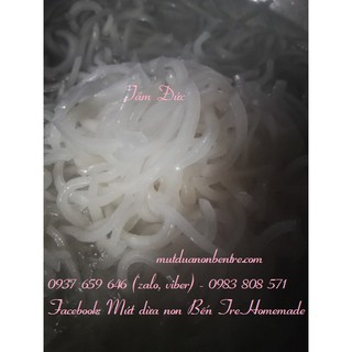 Mứt dừa non Bến Tre Homemade