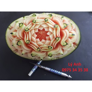 Dao khắc dưa hấu, trái cây, dao tỉa hoa một đầu